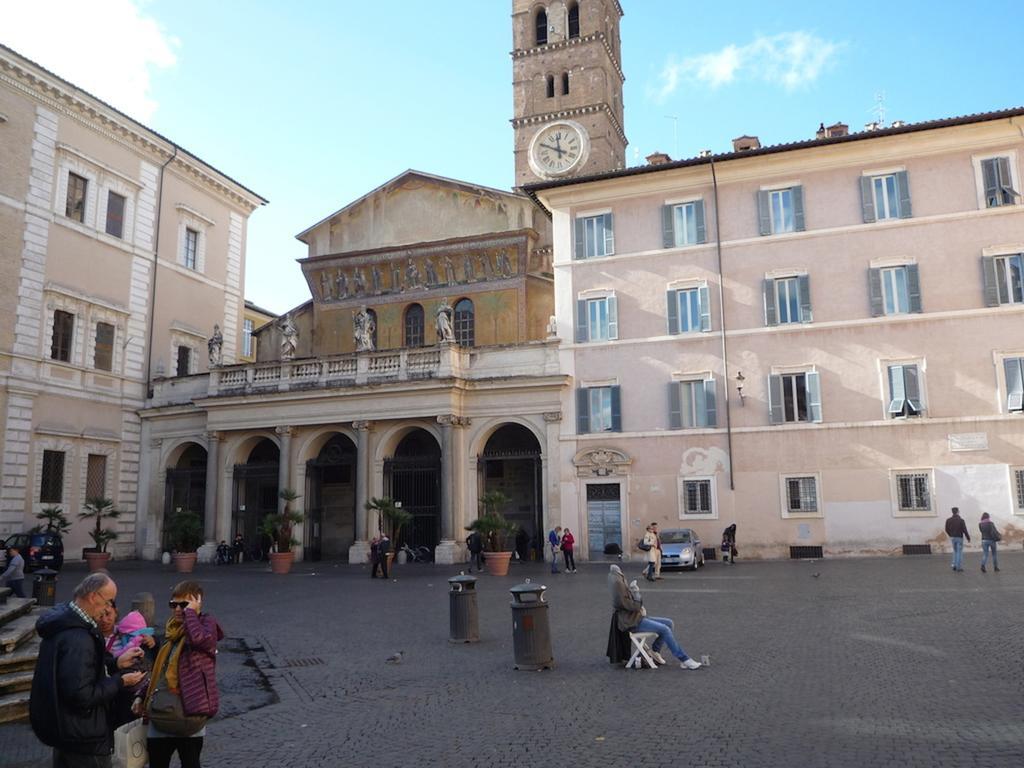 Cosy Trastevere Lägenhet Rom Exteriör bild